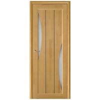 Дверь Вега 4 светлый и темный лак.