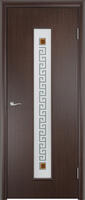 Дверь ПО С17(ф) Квадрат Венге