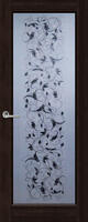 Дверь Витраж ДО Венге