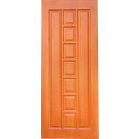 Дверь массив сосны. Модель 11 глухая Тёмный лак.