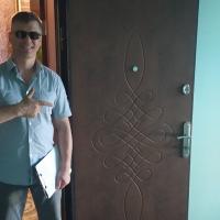 Реставрация входных железных, металлических дверей.
